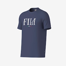 Camiseta Fila Regular Italy Letter Masculina
