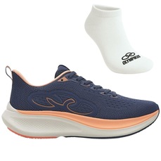 Kit Feminino Tênis Olympikus Voa 3 + Meia