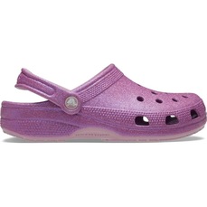 Sandália Feminina Crocs Classic Iridescent Glitter Clog Hydrangea