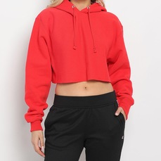 Jaqueta de Moletom com Capuz Champion Cropped Reverse Weave Feminino