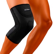 Joelheira de Compressão Gold Sports Elástica Estabilidade e Fortalecimento