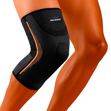 Joelheira de Compressão Gold Sports Elástica Estabilidade e Fortalecimento