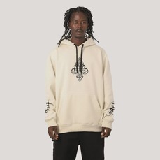 Blusão de Moletom Canguru Fechado Espada MCD Caligraffiti - Masculino