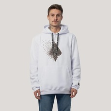 Blusão de Moletom Canguru Fechado MCD Espada Quadrados - Masculino