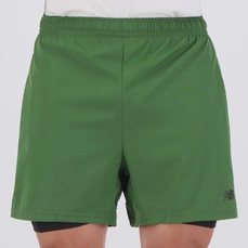 Shorts New Balance Sport Essentials 2 In 1 5 Masculina