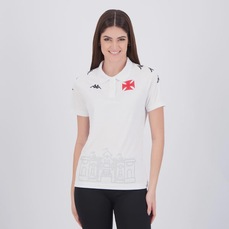 Camisa Polo Kappa Vasco São Januário Feminina