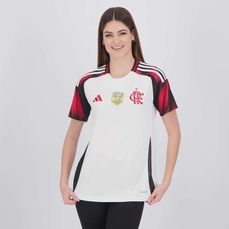 Camisa do Flamengo II 2025 Campeão Copa Do Brasil 2024 adidas Feminina