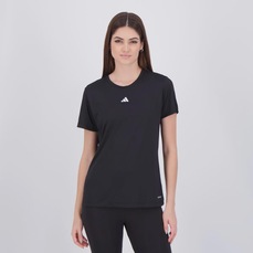 Camiseta adidas Own the Run Basic Preta Feminina