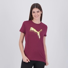 Camiseta Puma ESS Metallic Feminina