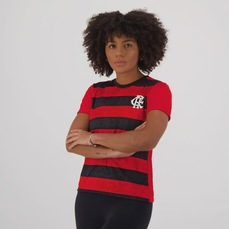 Camiseta Braziline Flamengo Shout Feminina