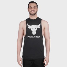 Camiseta Regata Under Armour Project Rock Brahma Bull Tank Masculina