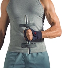 Protetor de Palma Realtex Premium com Munhequeira Unissex