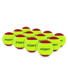 Bola de Tênis Fort Stage 3 Pack com 12 Bolas