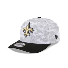 Boné New Era 9Seventy New Orleans Saints NFL Salute Service 2025 Masculino