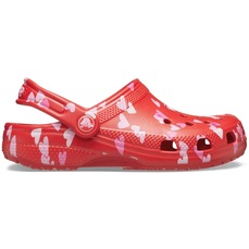 Sandália Crocs Classic Valentines Day Clog K Cherry - Infantil