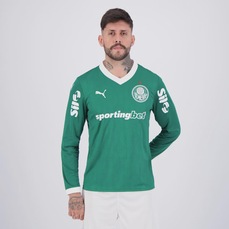 Camisa do Palmeiras I 25/26 ML Puma Com Patrocínio Masculina