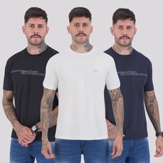 Kit 03 Camisetas Nicoboco Masculina