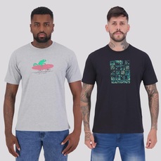 Kit 02 Camisetas Nicoboco Masculina