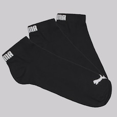 Kit 3 Pares de Meia Puma Sapatilha Masculina