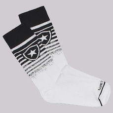 Meia Botafogo Casual Listrada Unissex