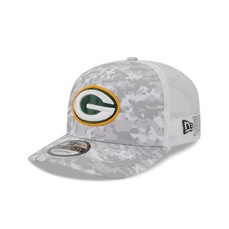 Boné New Era 9SEVENTY Green Bay Packers NFL Salute Service 2025 Masculino