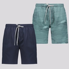 Kit 02 Shorts Nicoboco Masculino