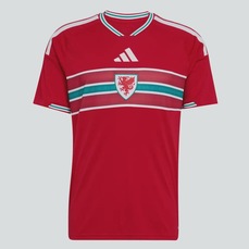 Camisa País de Gales I 26/27 adidas Masculina