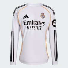 Camisa Real Madrid I 25/26 Adidas Manga Longa Masculina