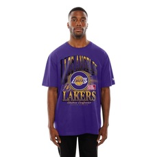 Camiseta New Era Oversize Los Angeles Lakers NBA Masculina