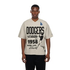 Camiseta New Era Oversize Los Angeles Dodgers MLB Masculina