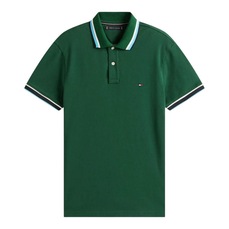 Camisa Polo Tommy Hilfiger Cuff Interest Slim Fit Masculina