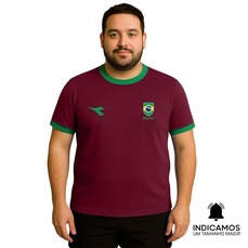 Camiseta Diadora Brasil Small Logo Plus Size Masculina