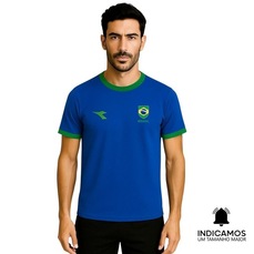 Camiseta Diadora Brasil Small Logo Masculina