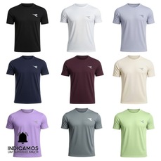 Imagem do produto Kit 9 Camisetas Diadora Small Logo Masculina na posição 1 de 2