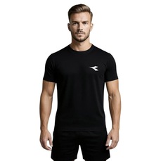 Camiseta Térmica Diadora Manga Curta Small Logo Masculina