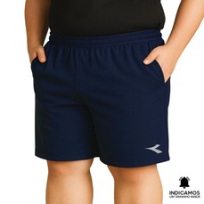 Short Diadora Small Logo Sidney II Plus Size Masculino