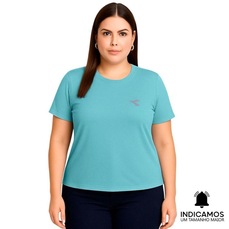 Camiseta Diadora Small Logo Plus Size Feminina