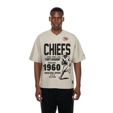 Camiseta New Era Oversize Kansas City Chiefs NFL Masculina