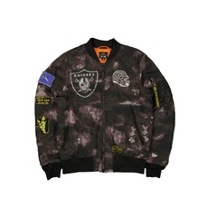 Jaqueta New Era Bomber Las Vegas Raiders NFL Masculina