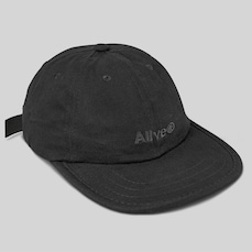 Boné Alive Six Panel Logo Black | Unissex