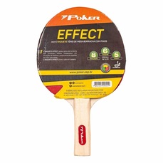 Raquete Poker Tênis de Mesa Ping Pong Effect
