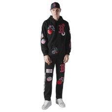 Blusão de Moletom New Era Canguru Fechado Boston Red Sox MLB Masculino