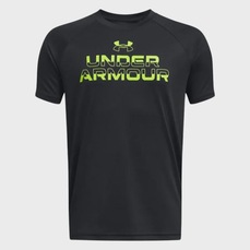 Camiseta Under Armour Tech Split Wordmark Infantil