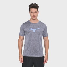 Camiseta Mizuno Run Spark Mescl Masculino