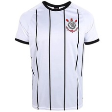 Camisa do Corinthians Timão Nº9 Listrada Branca SPR Masculina