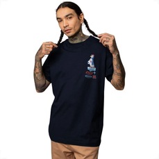 Camiseta Oversize Vextor Frozen Pinguim Manga Curta Masculina