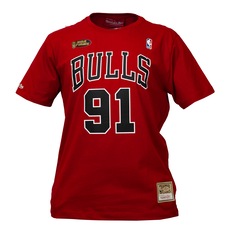 Camiseta NBA Chicago Bulls Rodman 91 - Masculina