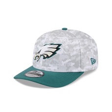 Boné New Era 9Seventy Philadelphia Eagles NFL Salute Service 2025 Masculino