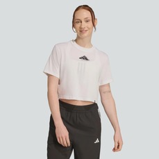Camiseta Cropped adidas Training Feminino
