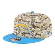 Boné New Era 950 Los Angeles Chargers Salute Service 25 Masculino